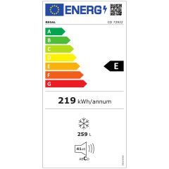 Regal CD 72922 E Enerji Sınıfı 259 Lt 7 Çekmece Derin Dondurucu