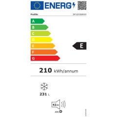 Profilo DF1033WEVV E Sınıfı 242 lt 7 Çekmeceli Derin Dondurucu