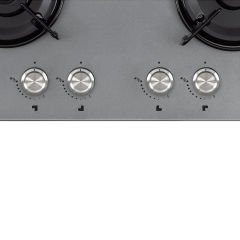 Regal SO 6041 GCY 60 Cm 4 Gözü Gazlı Gri Cam Set Üstü Ocak