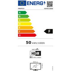 Profilo 43PA515ESG 43'' 109 Ekran Ultra HD 4K Uydu Alıcılı Android Smart LED TV
