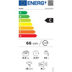 Profilo CMU12S90TR C Enerji Sınıfı 9 Kg 1200 Devir Çamaşır Makinesi