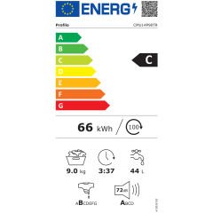 Profilo CMU14P90TR C Enerji Sınıfı 9 Kg 1400 Devir Çamaşır Makinesi
