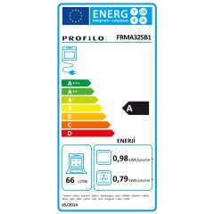 Profilo FRMA325B1 3D Fry 8 Programlı Beyaz Ankastre Fırın