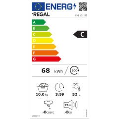 Regal CMI 101202 C Enerji Sınıfı 10 Kg 1200 Devir Çamaşır Makinesi