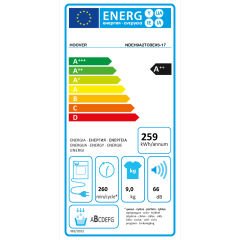 Hoover NDE H9A2TCBEXS-17 A++ 9 kg Isı Pompalı Çamaşır Kurutma Makinesi