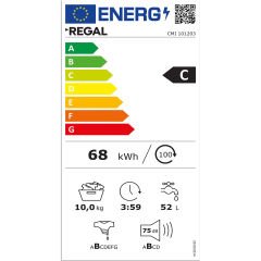 Regal CMI 91002 S C Enerji Sınıfı 9 Kg 1000 Devir Çamaşır Makinesi
