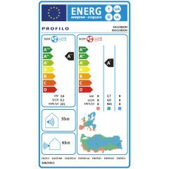 Profilo KSX12XB32N A++ 12000 BTU Inverter Duvar Tipi Klima