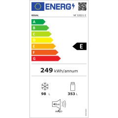 Regal NF 52021E E Enerji Sınıfı 451 Lt NoFrost Üstten Donduruculu Buzdolabı