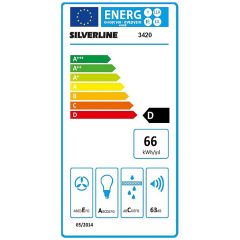 Silverline 3420 Classy 60 cm Beyaz Duvar Tipi Davlumbaz